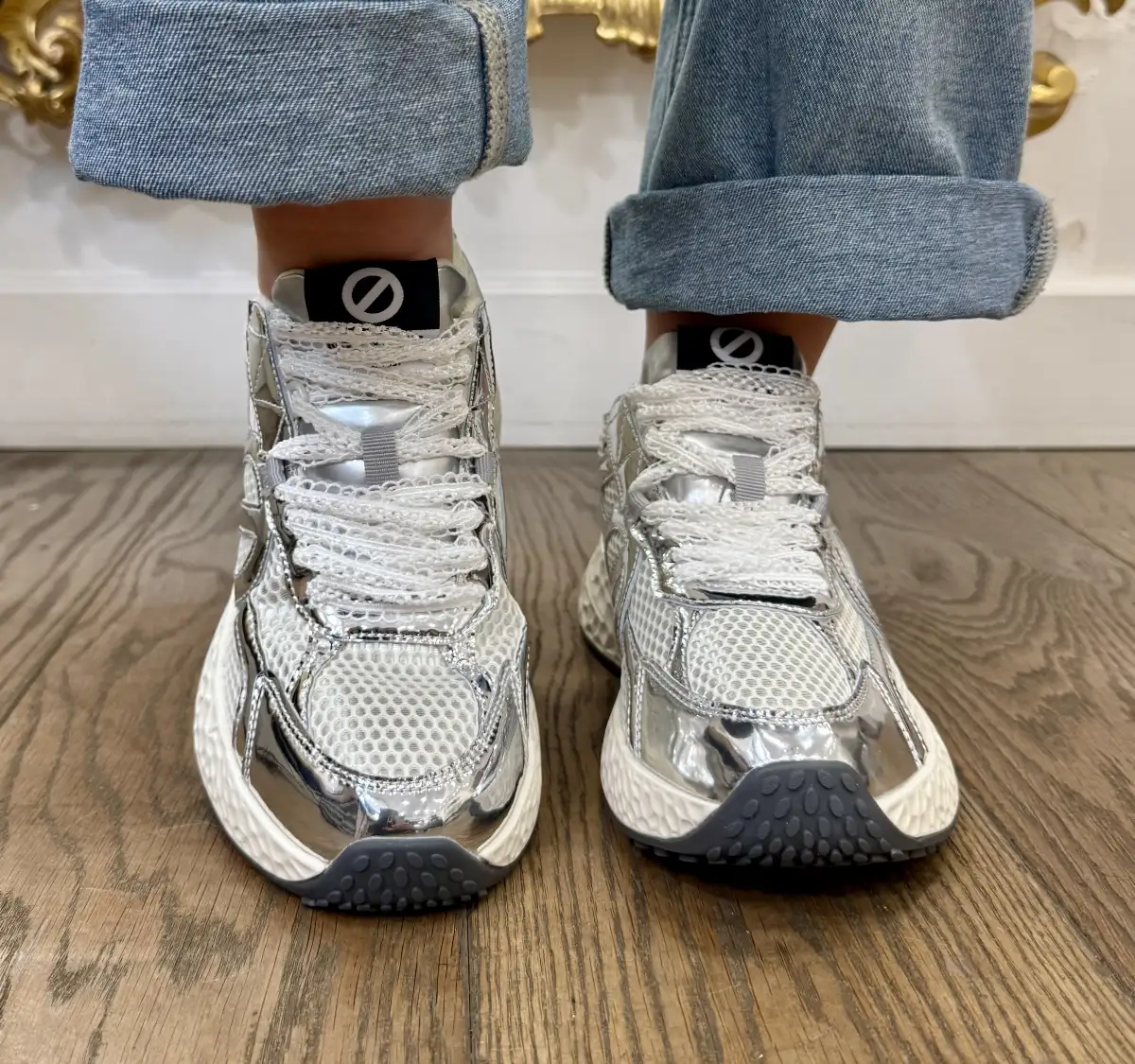 Carter 2.0 Runner W BEIGE ET ARGENT