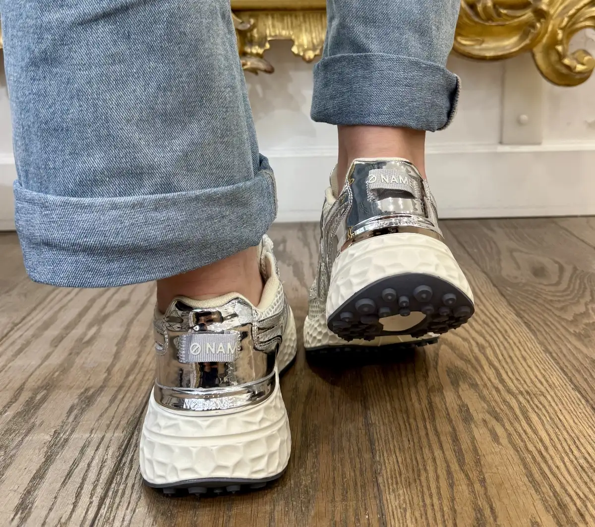 Carter 2.0 Runner W BEIGE ET ARGENT