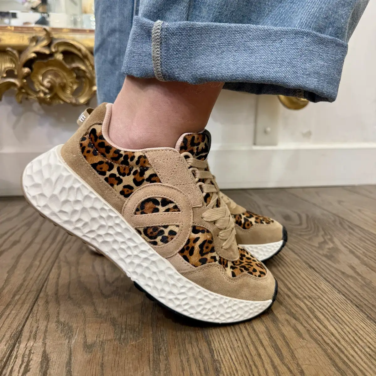 Carter Jogger Noisette Leopard