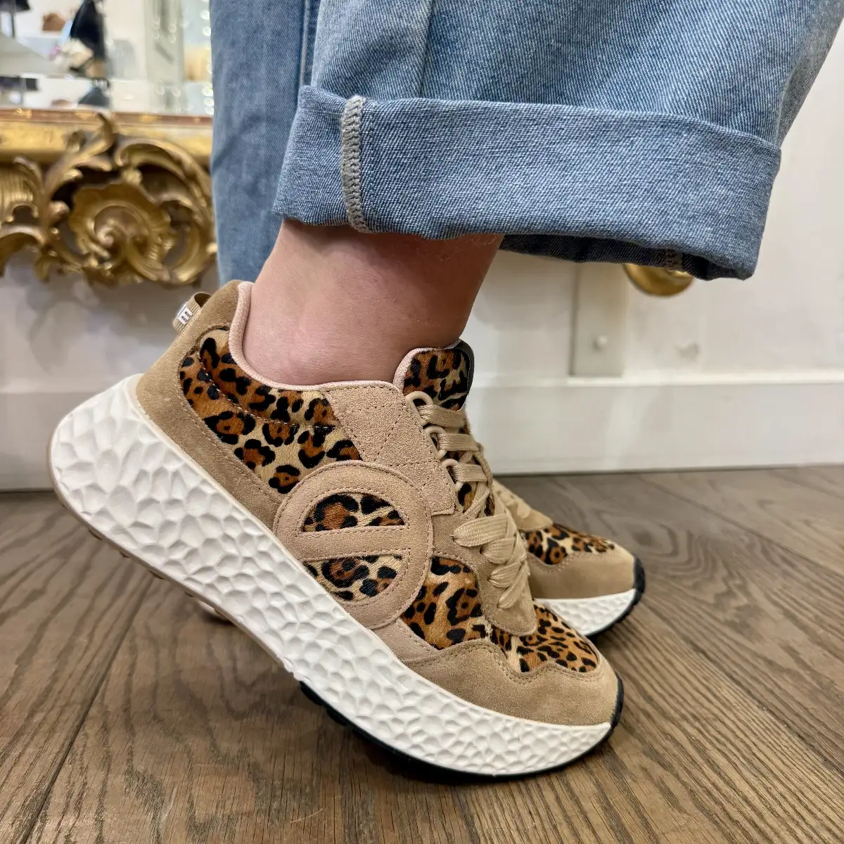 Carter Jogger Noisette Leopard