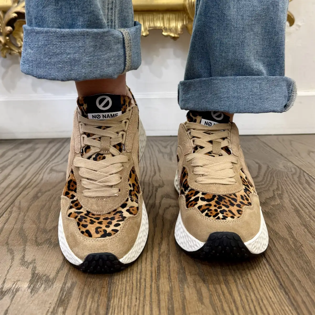 Carter Jogger Noisette Leopard