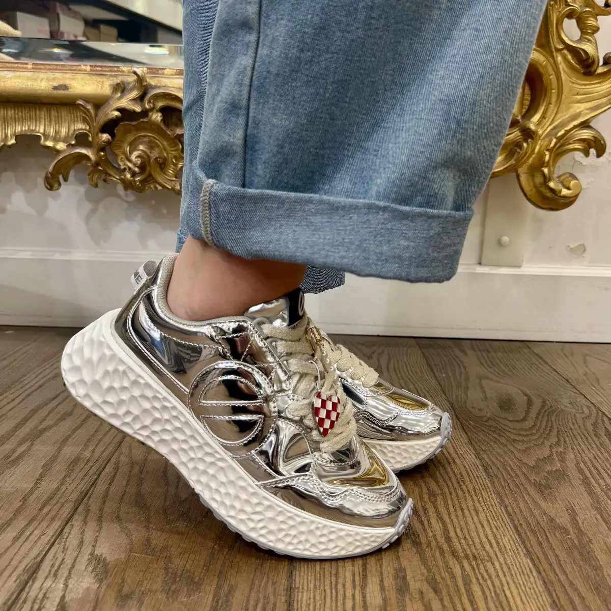 Carter Jogger W argenté
