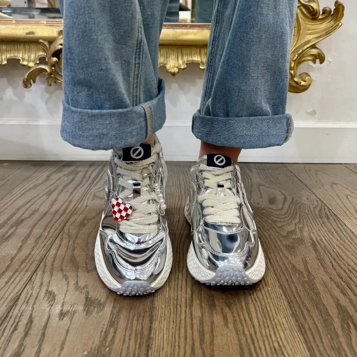 Carter Jogger W argenté
