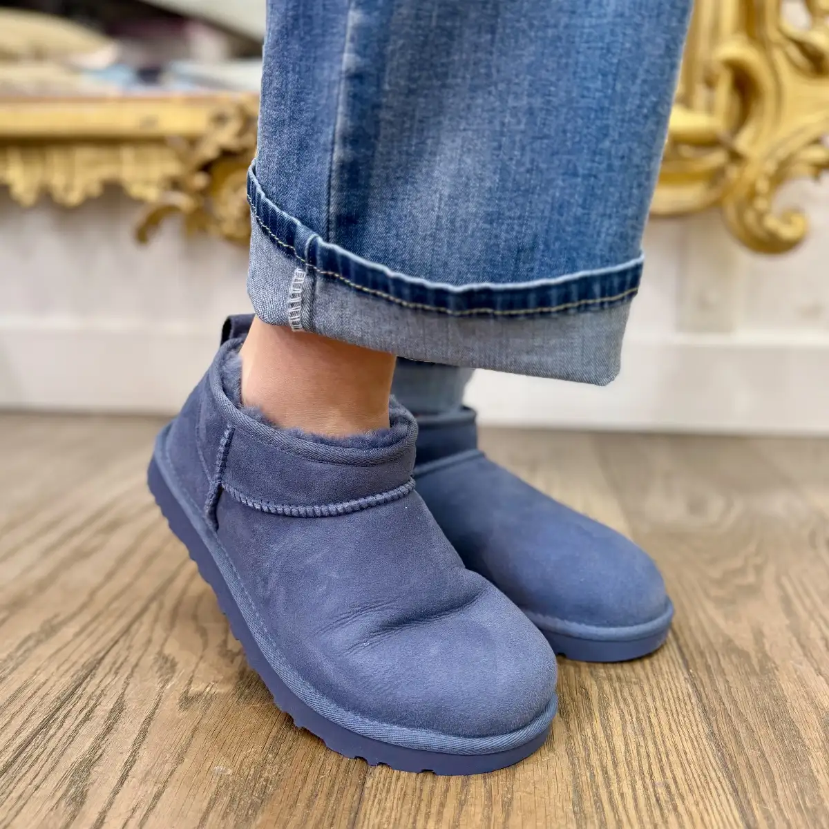 UGG Classic Ultra Mini BLEU