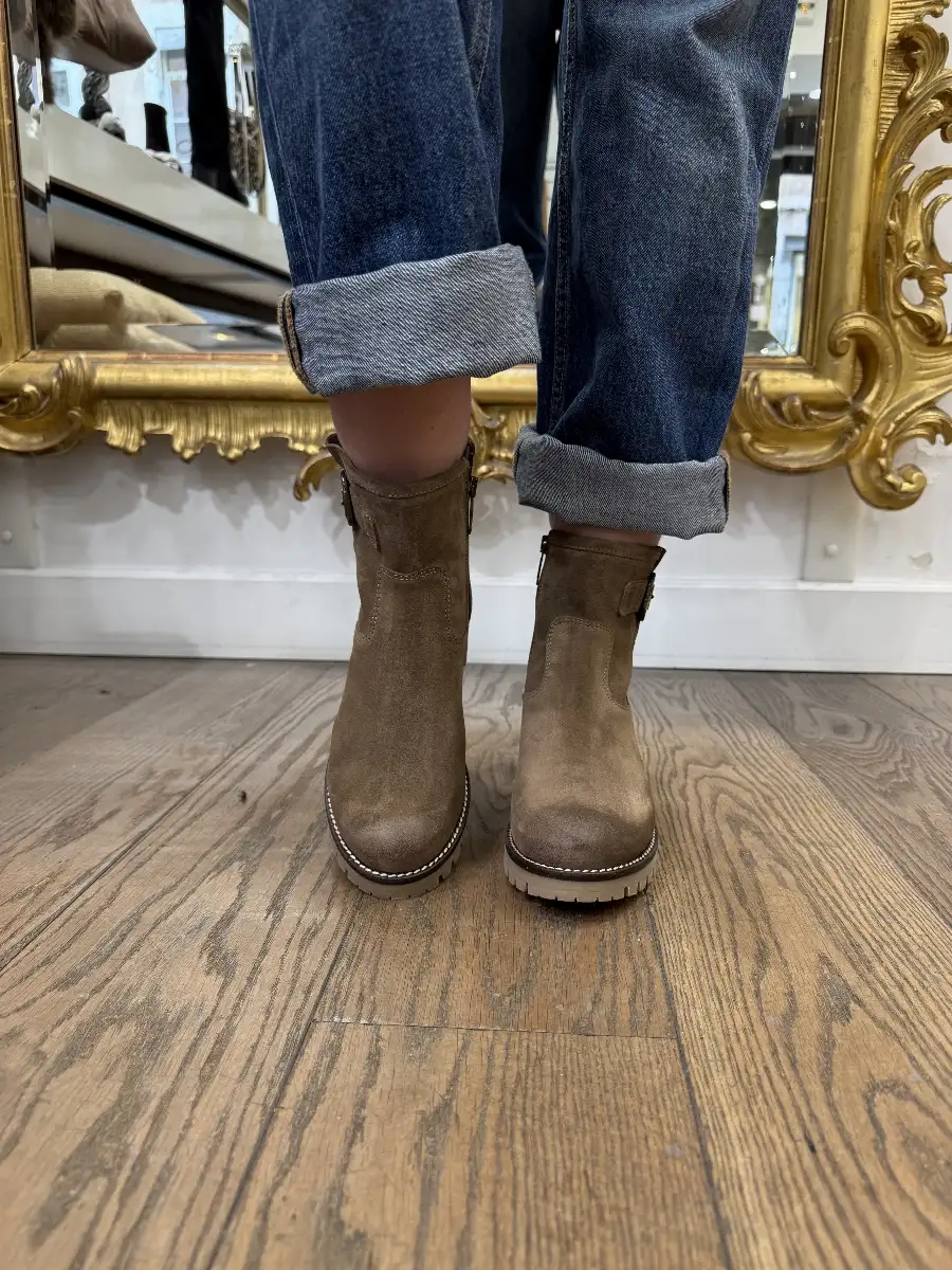 Bottines Jota Taupe