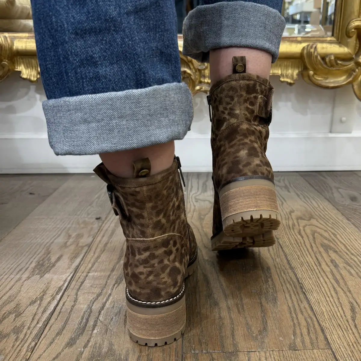 Bottines Jota Léopard