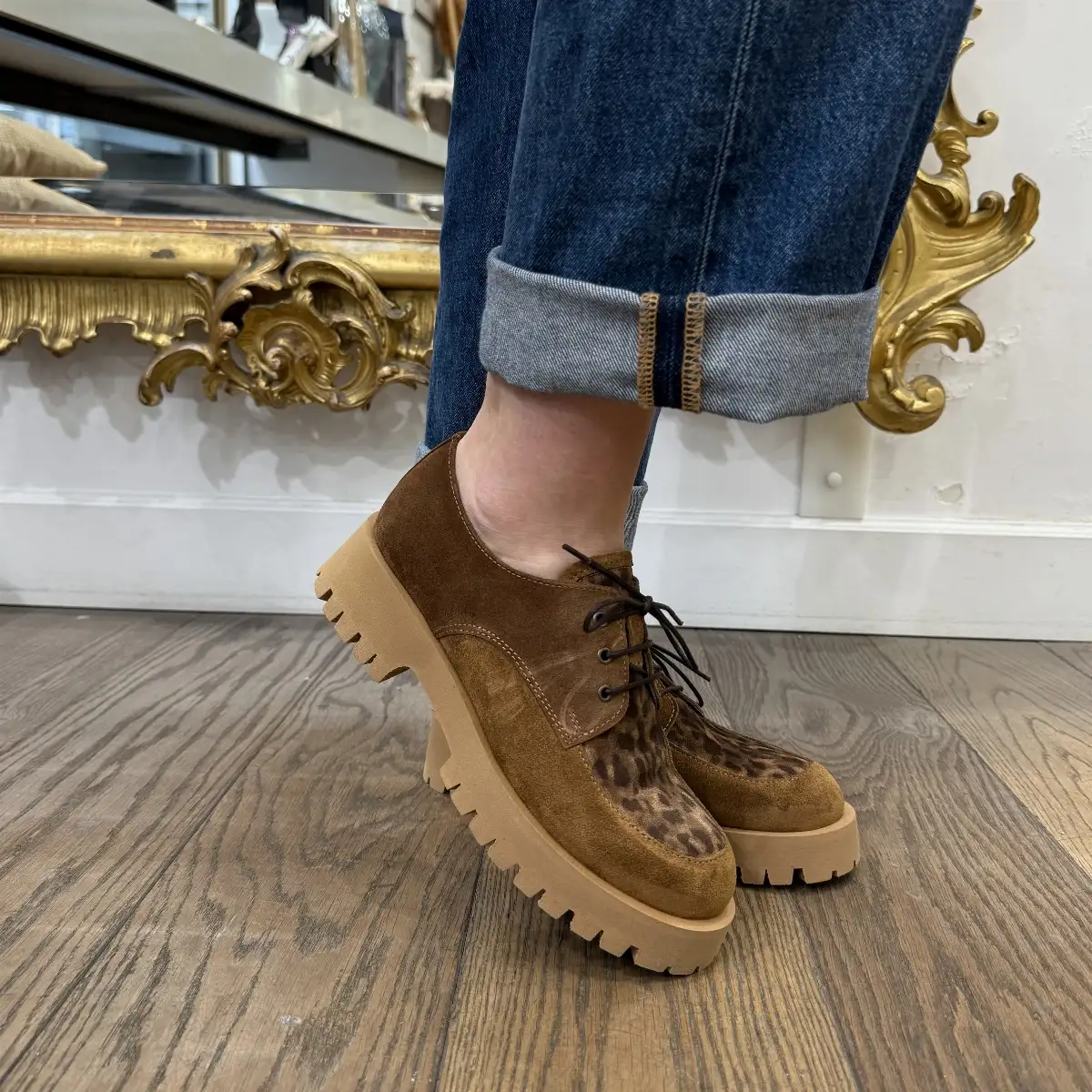 Derbies Java camel & léopard
