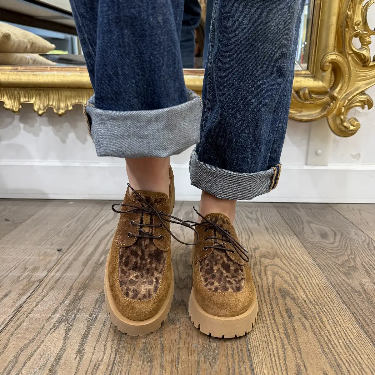 Derbies Java camel & léopard