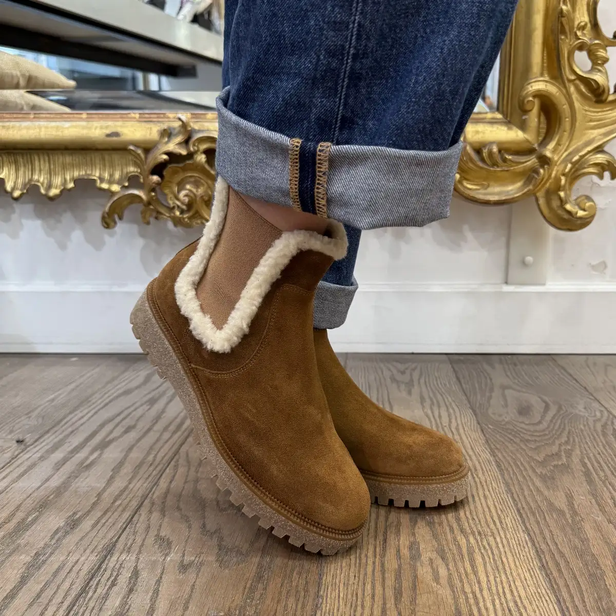 Bottines Joujou Camel