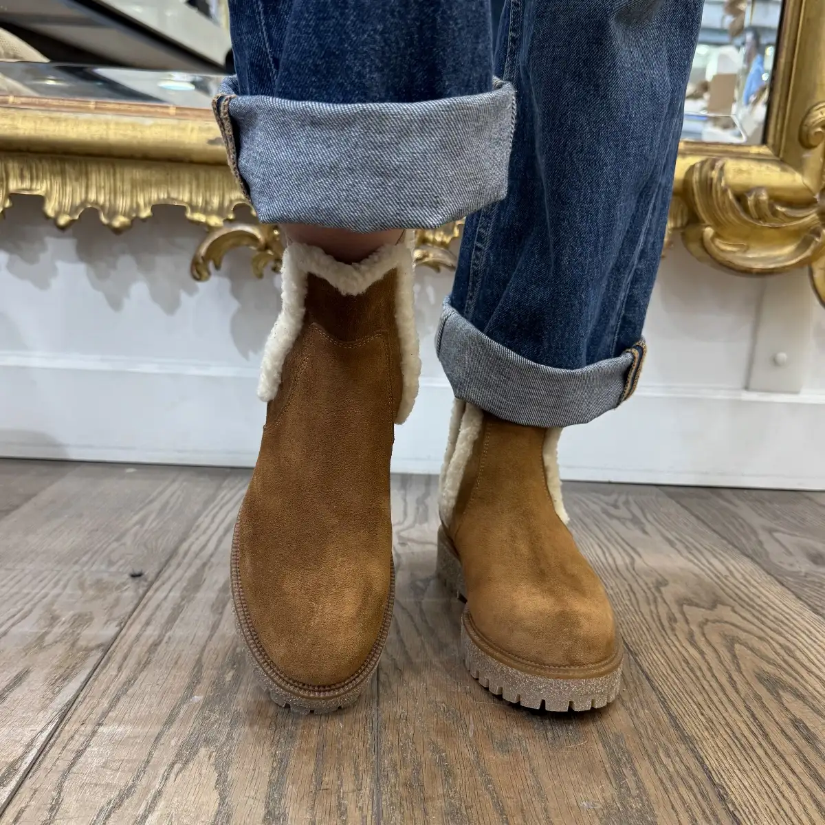 Bottines Joujou Camel