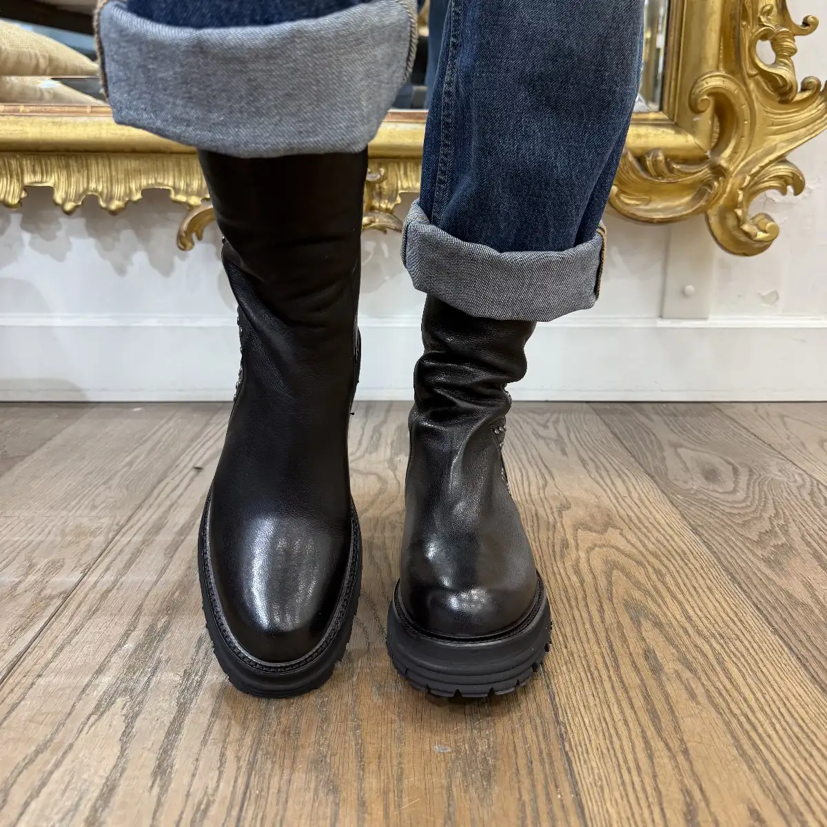 Bottines West Nero