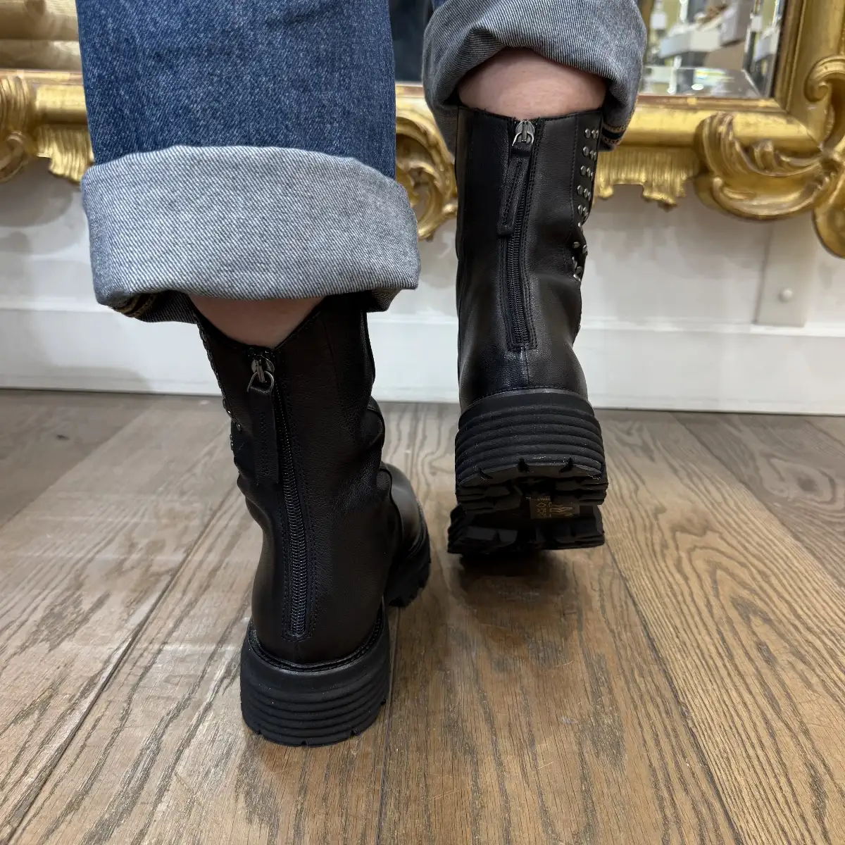 Bottines West Nero