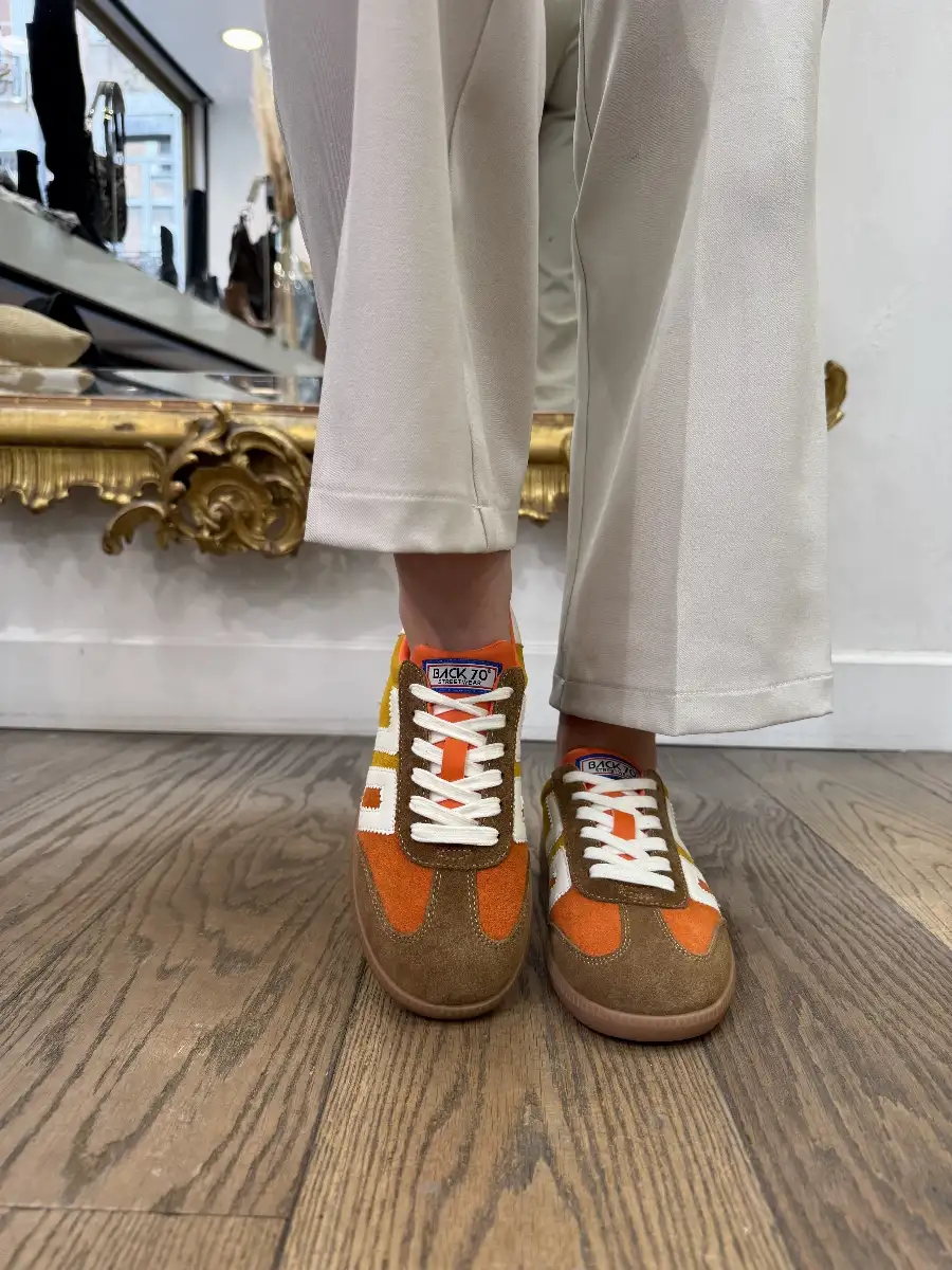 Basket Squid 07 Orange Suede