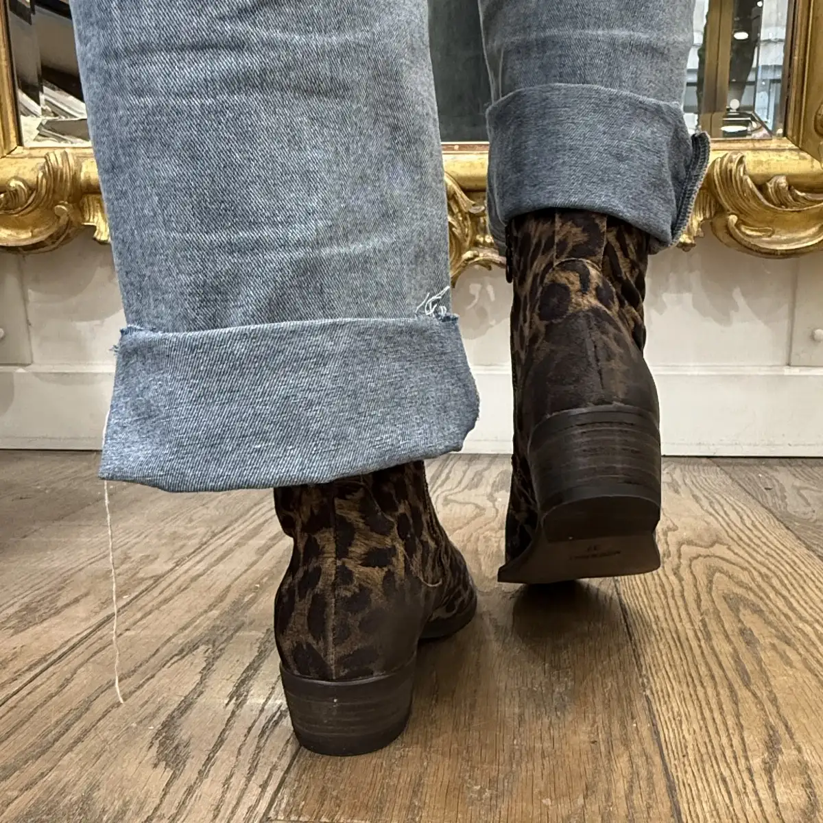 MIMMÙ - Bottines léopard M374M8