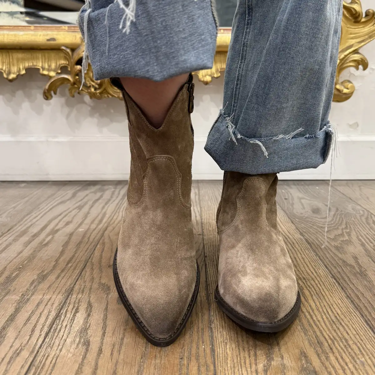 MIMMÙ - Bottines Camel M374M8