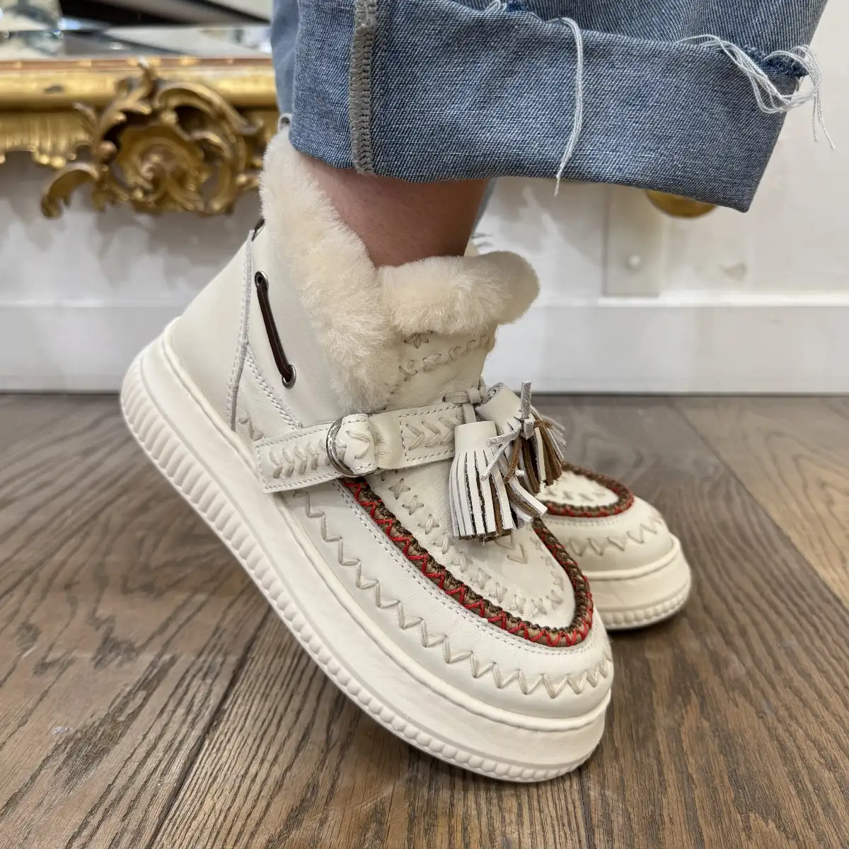 NAN-KU COUTURE – Boots Beige