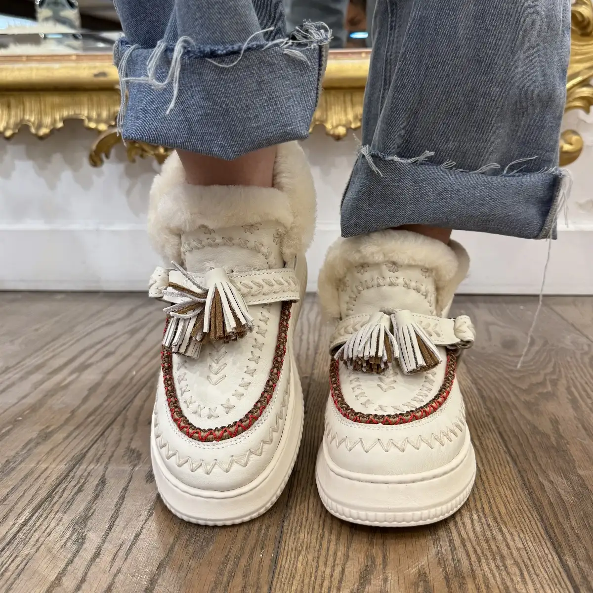 NAN-KU COUTURE – Boots Beige