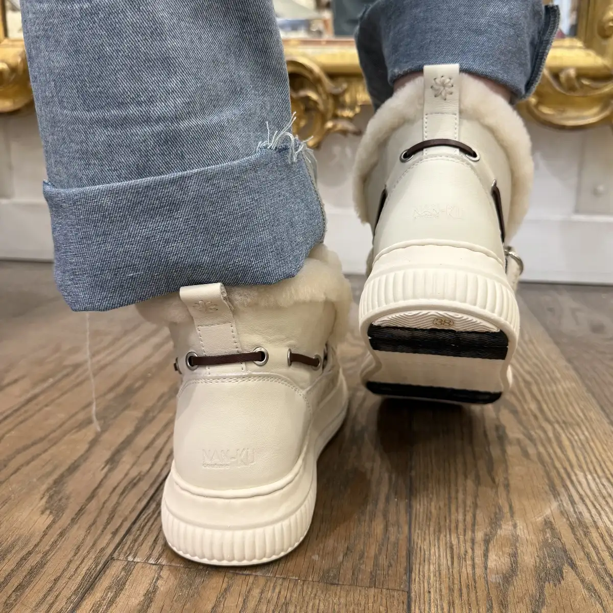 NAN-KU COUTURE – Boots Beige