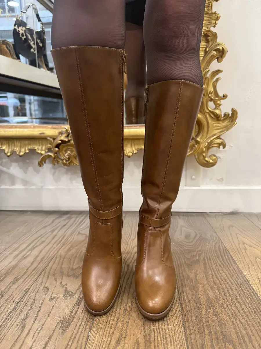 Bottes NERO GIARDINI - 514621 CAMEL