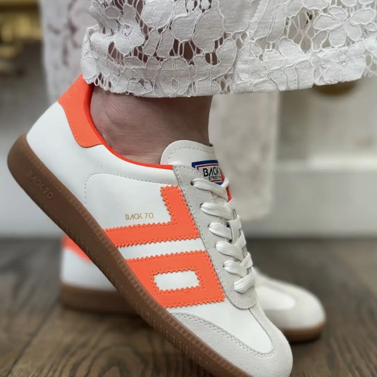 BACK 70 BASKET FLUO ORANGE