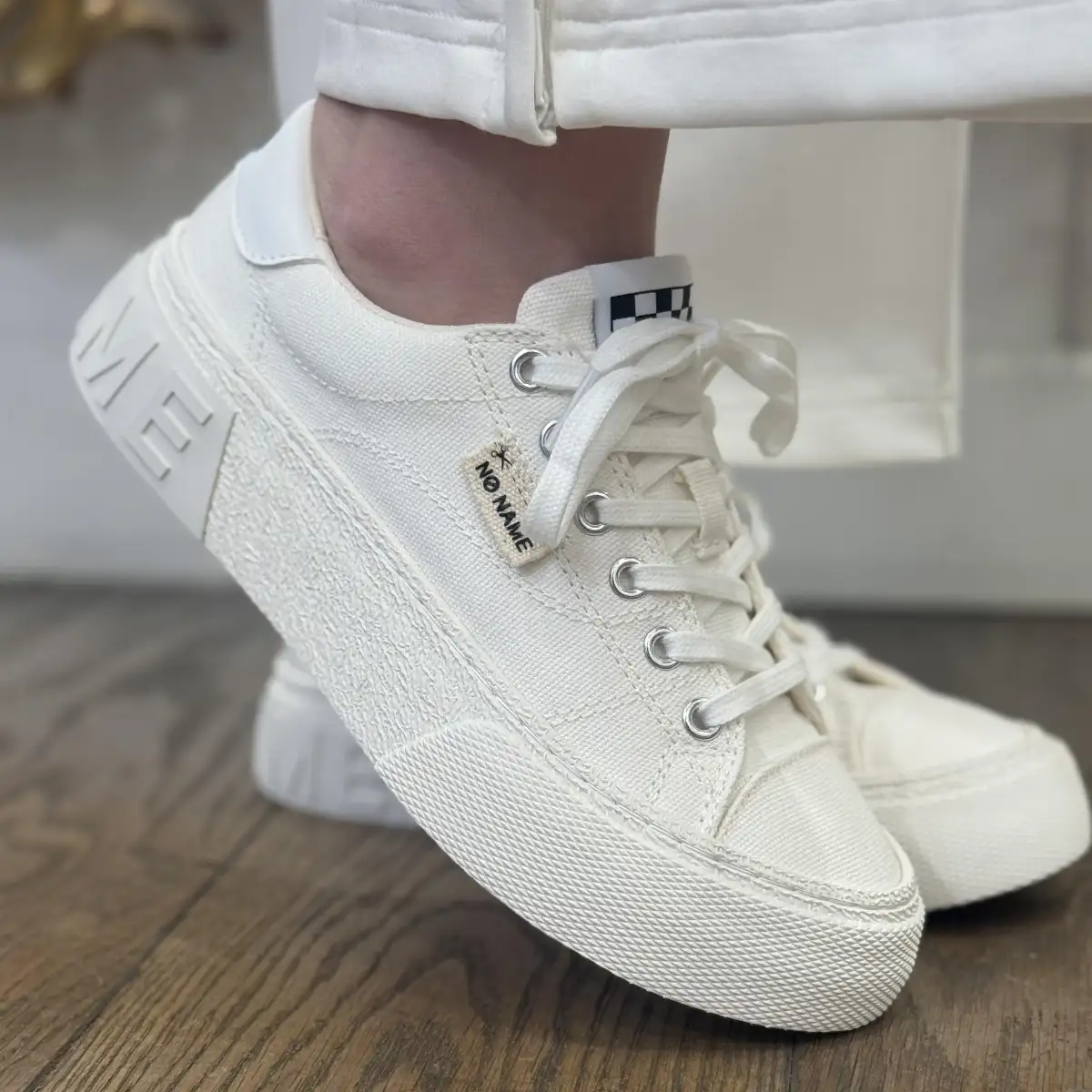 Reset sneaker W blanc - No Name