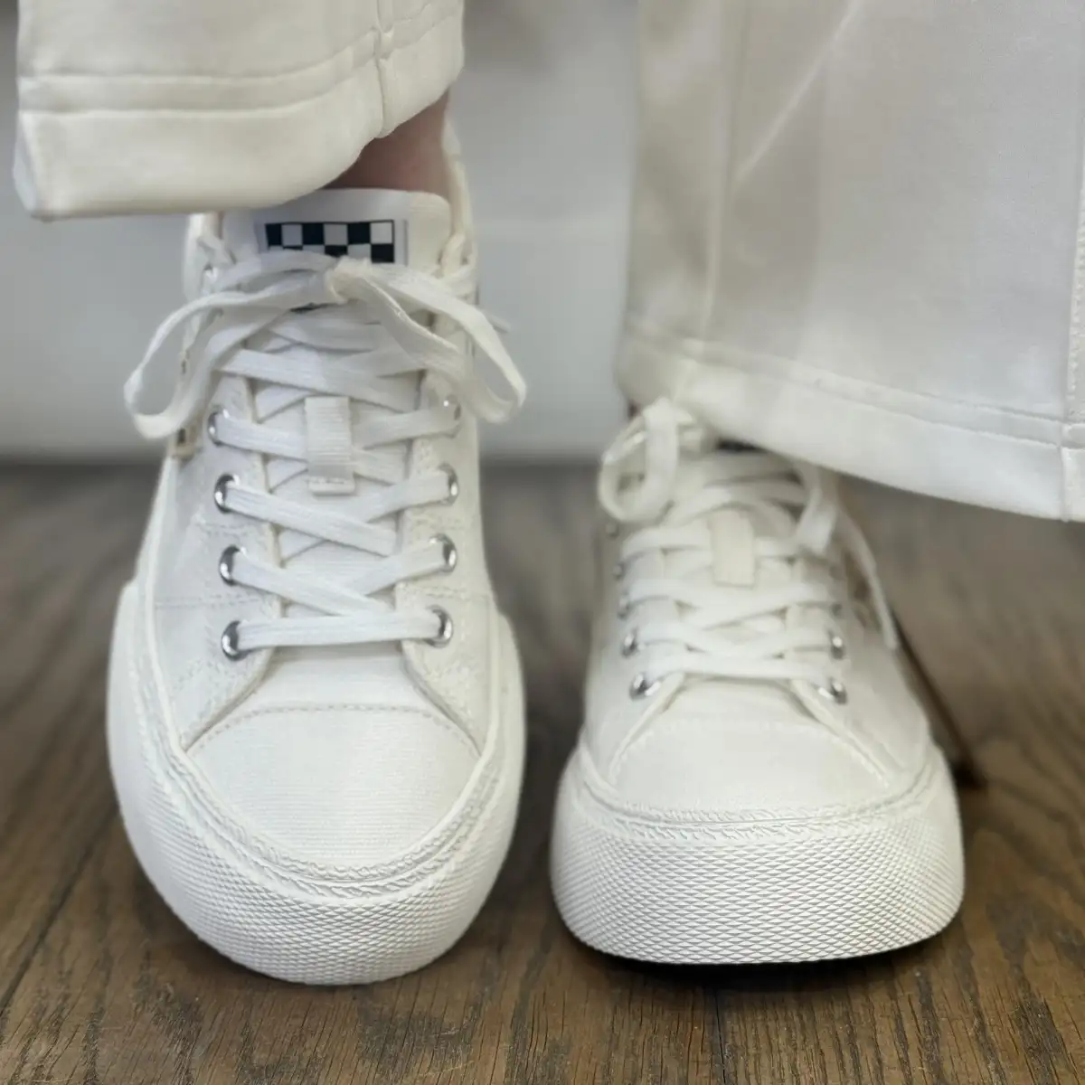 Reset sneaker W blanc - No Name