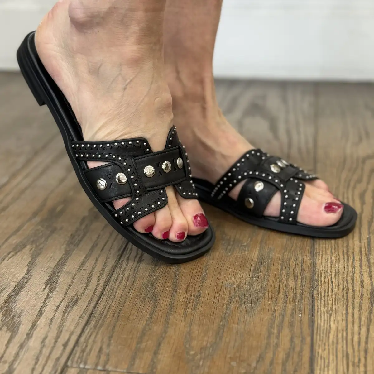 BIBI LOU – Mules HOLLY Black