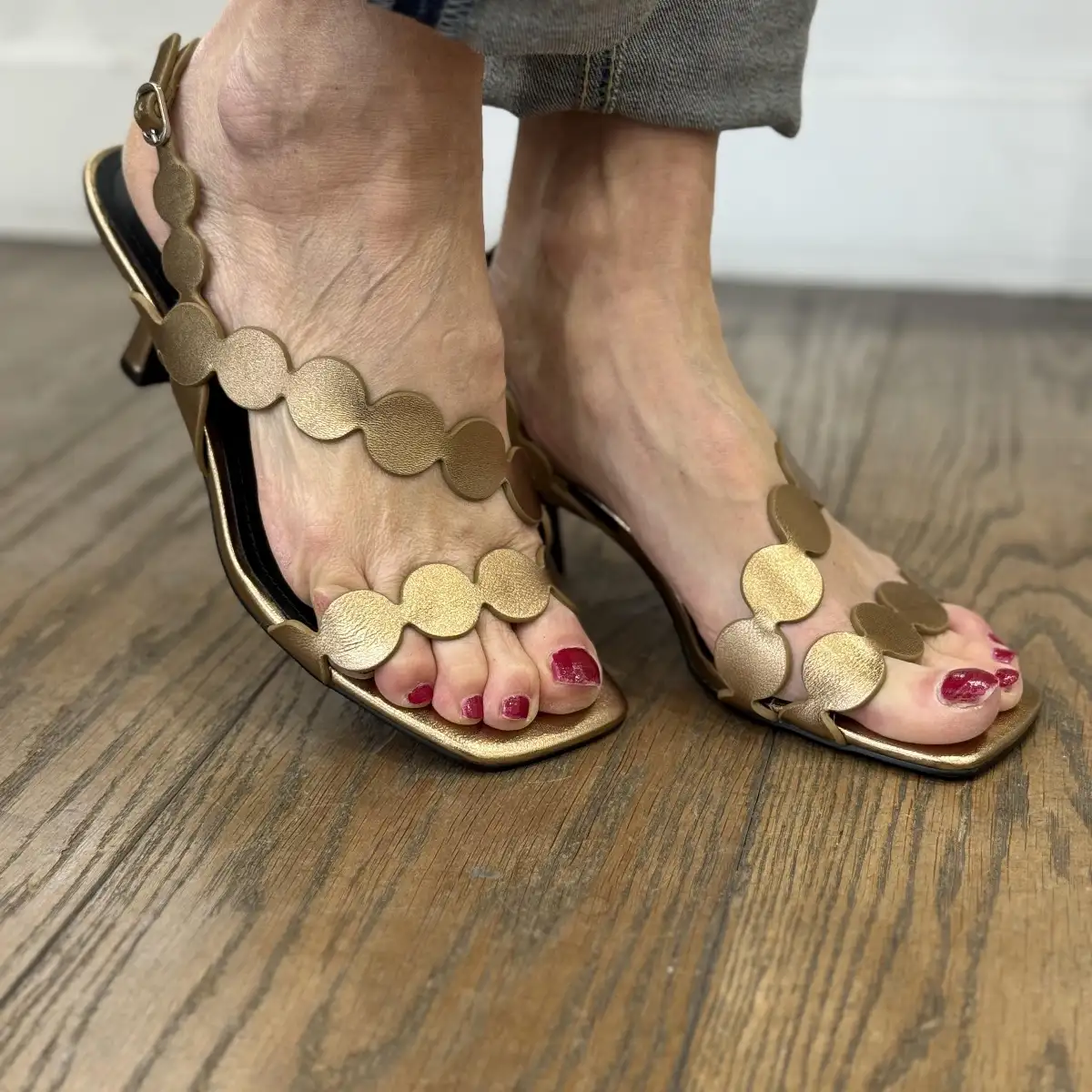 BIBI LOU – ONAMI HEELED Dorée