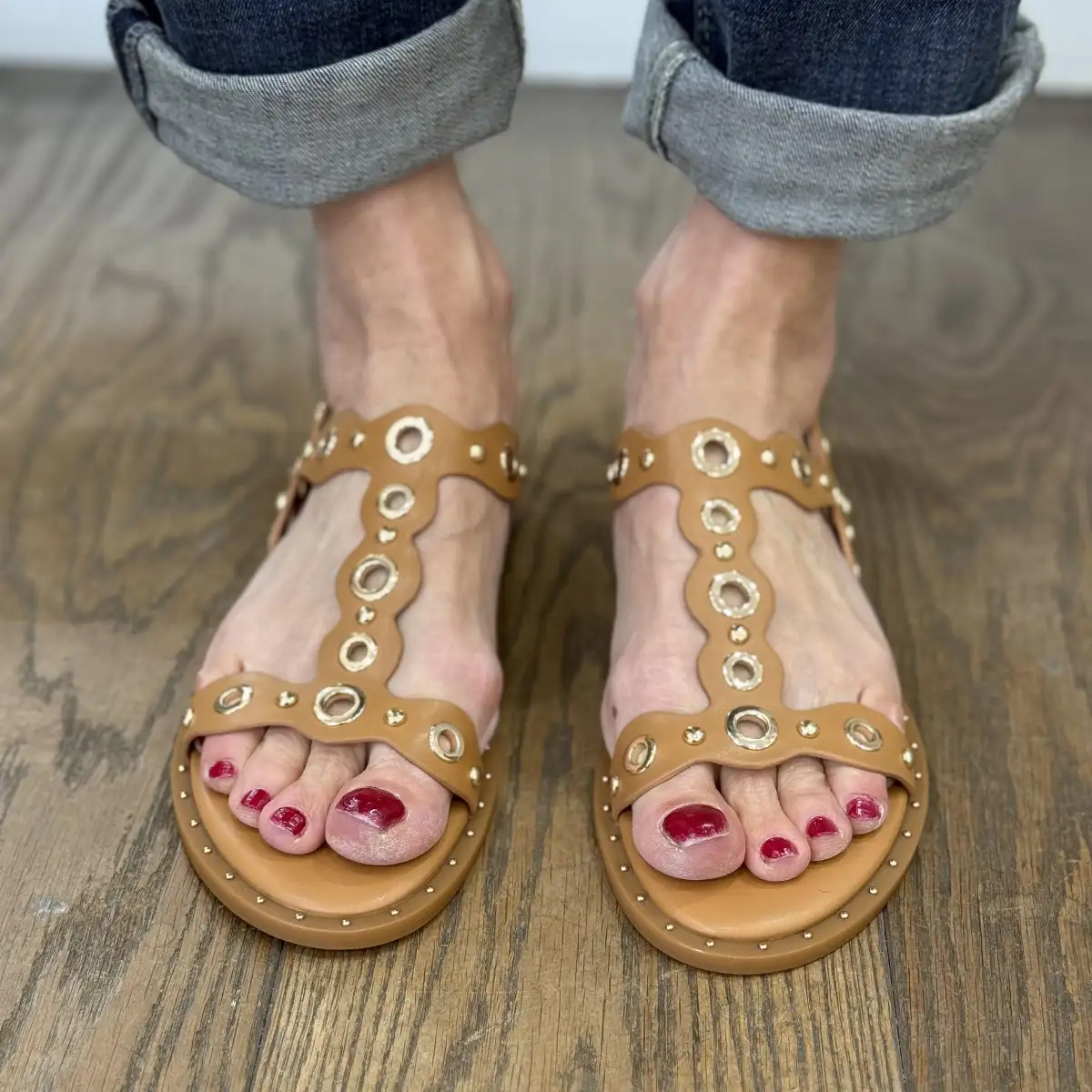 BIBI LOU – Sandales CANNA Camel