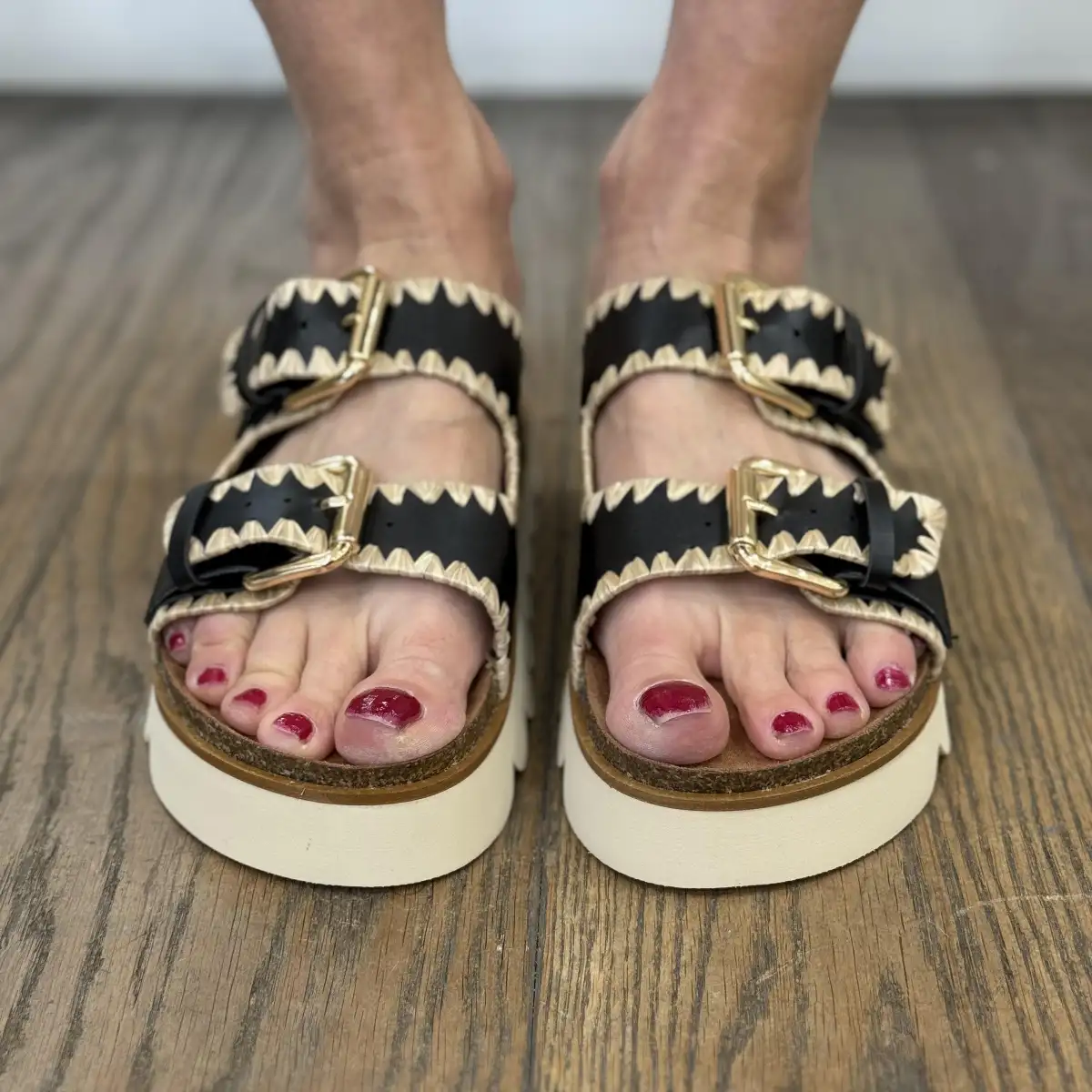 No Name – Mules SANDY EDGE Black