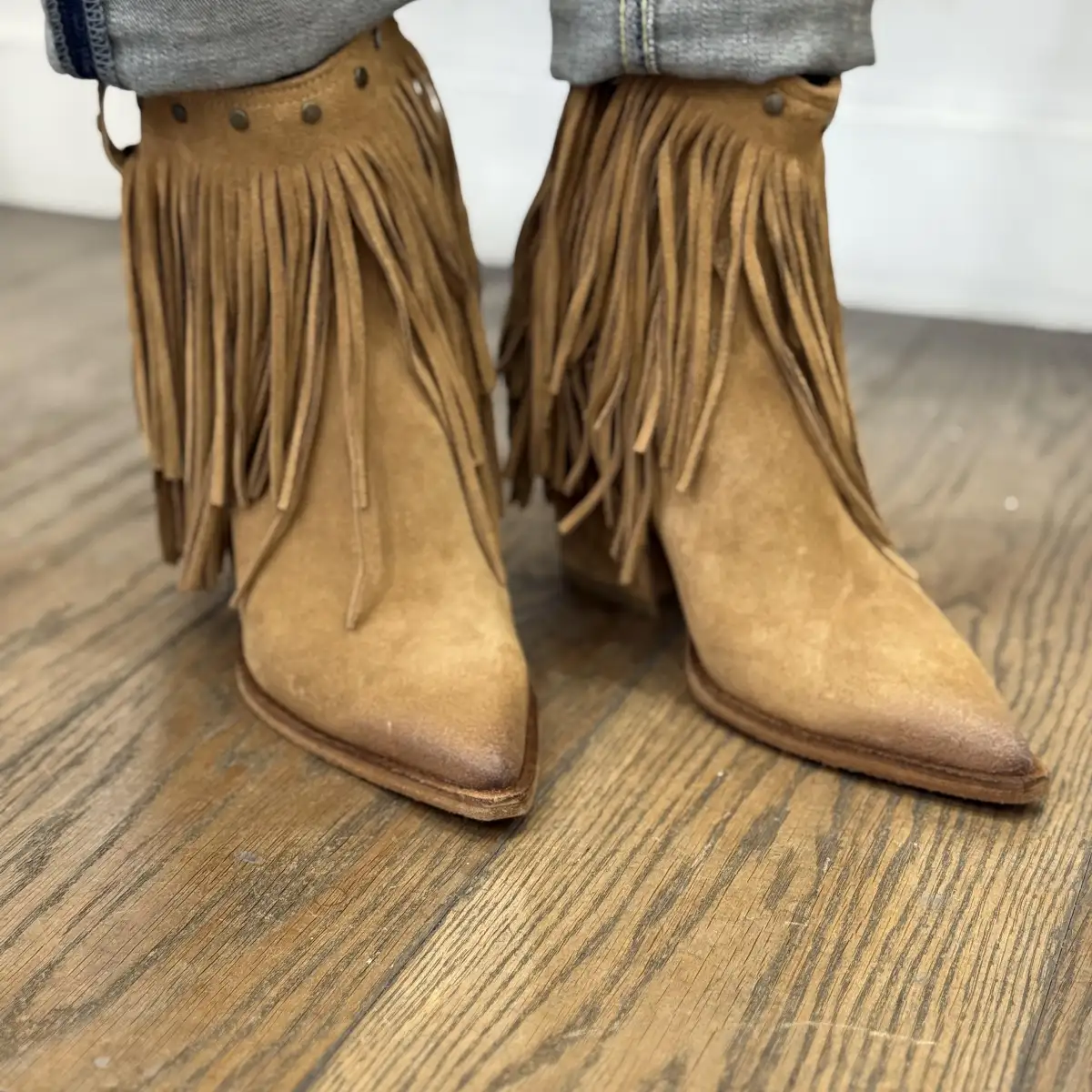 MIMMU – BOTTINES EN DAIM GABRIELA