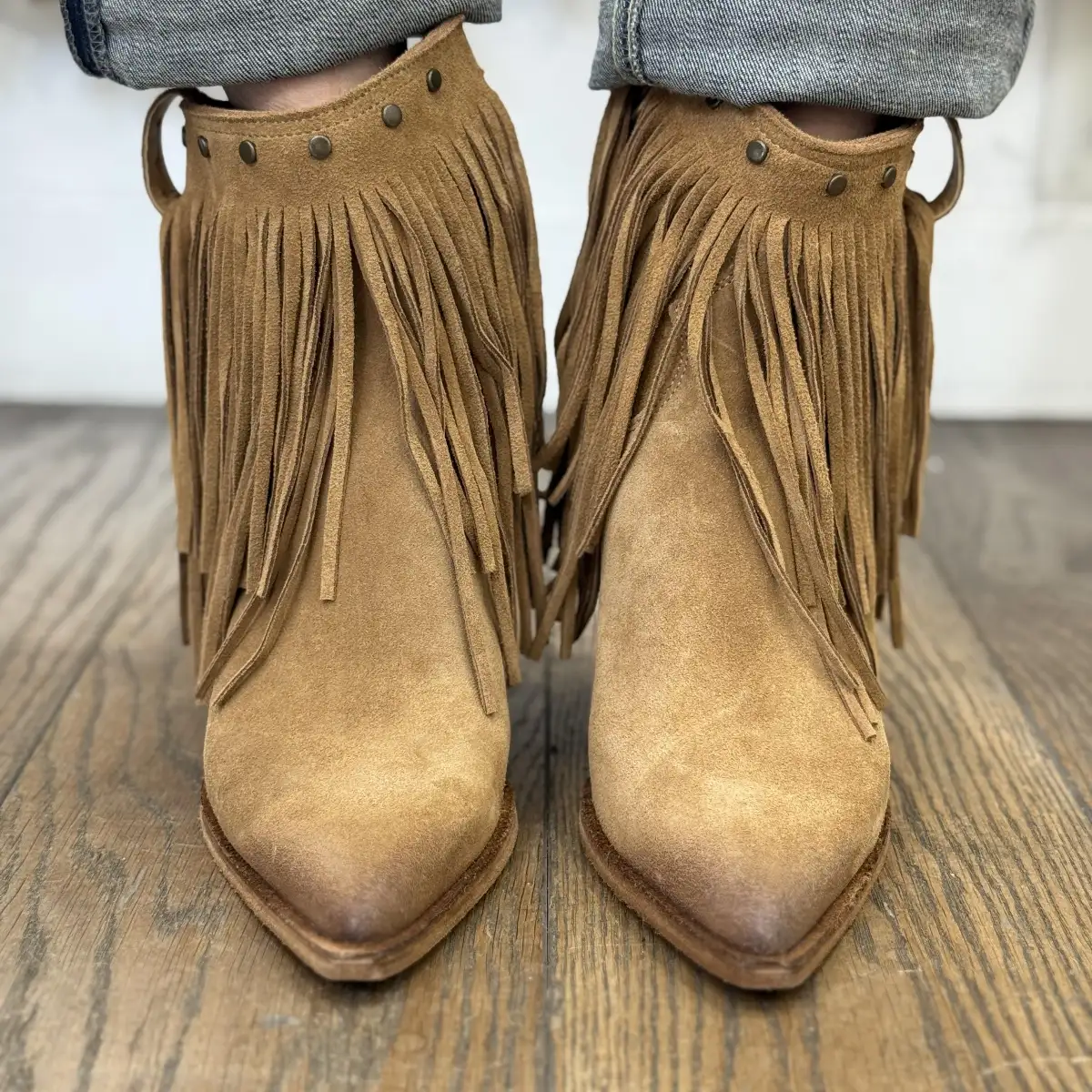 MIMMU – BOTTINES EN DAIM GABRIELA