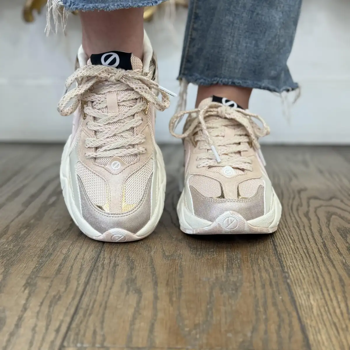 NO NAME - KRAZEE RUNNER W – Rose / rose métallisé