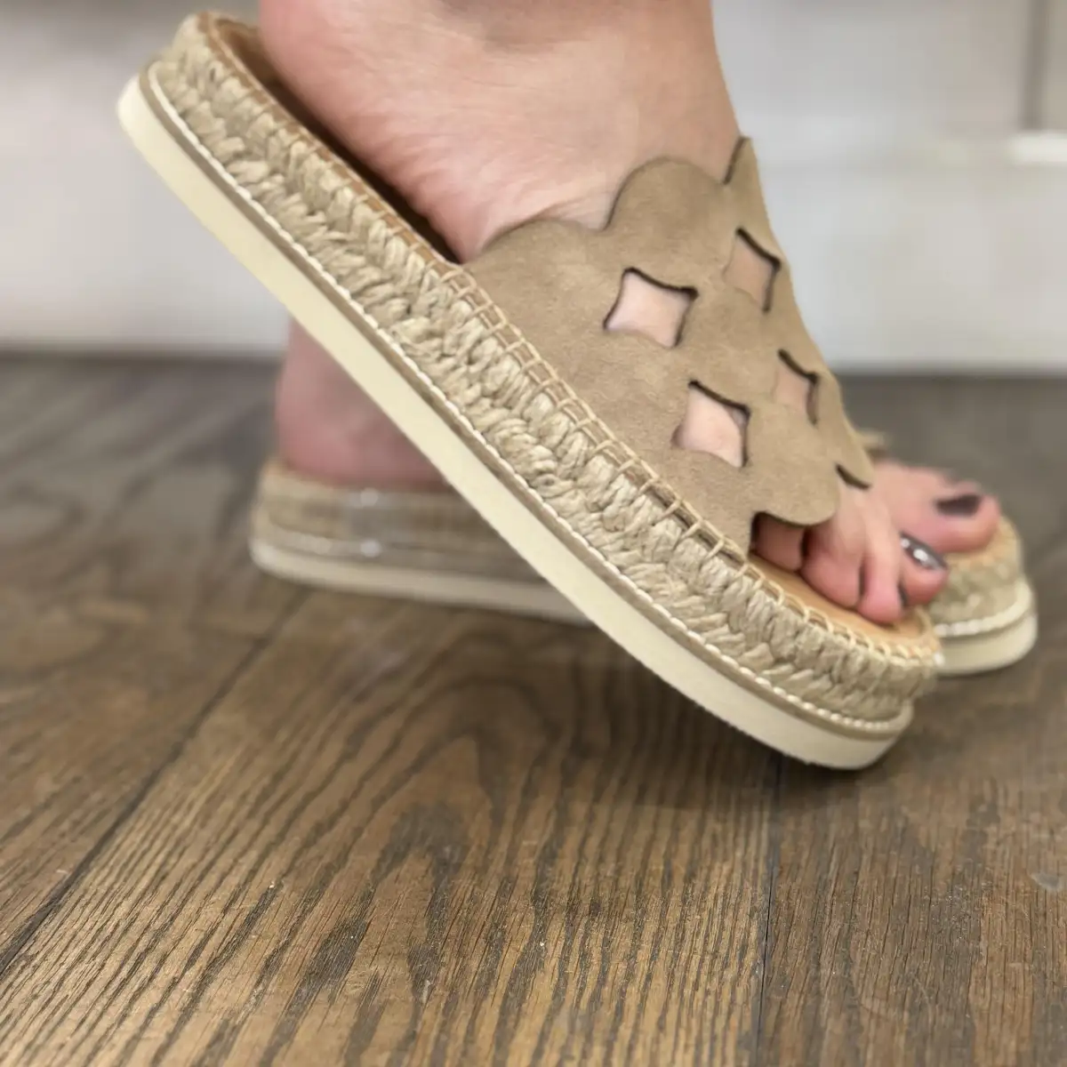 Kanna - Mules beige