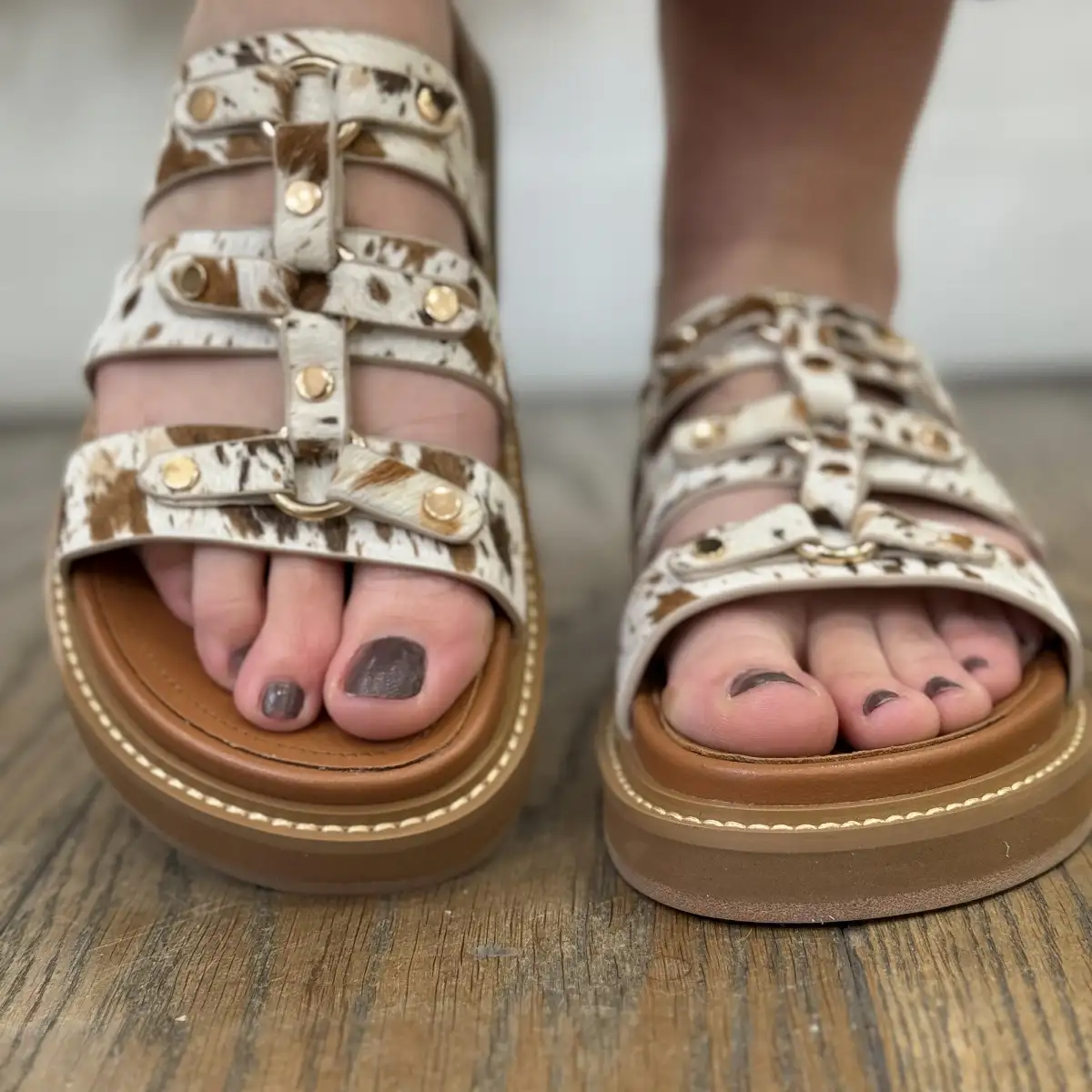 Toral - Mules imprimé animalier