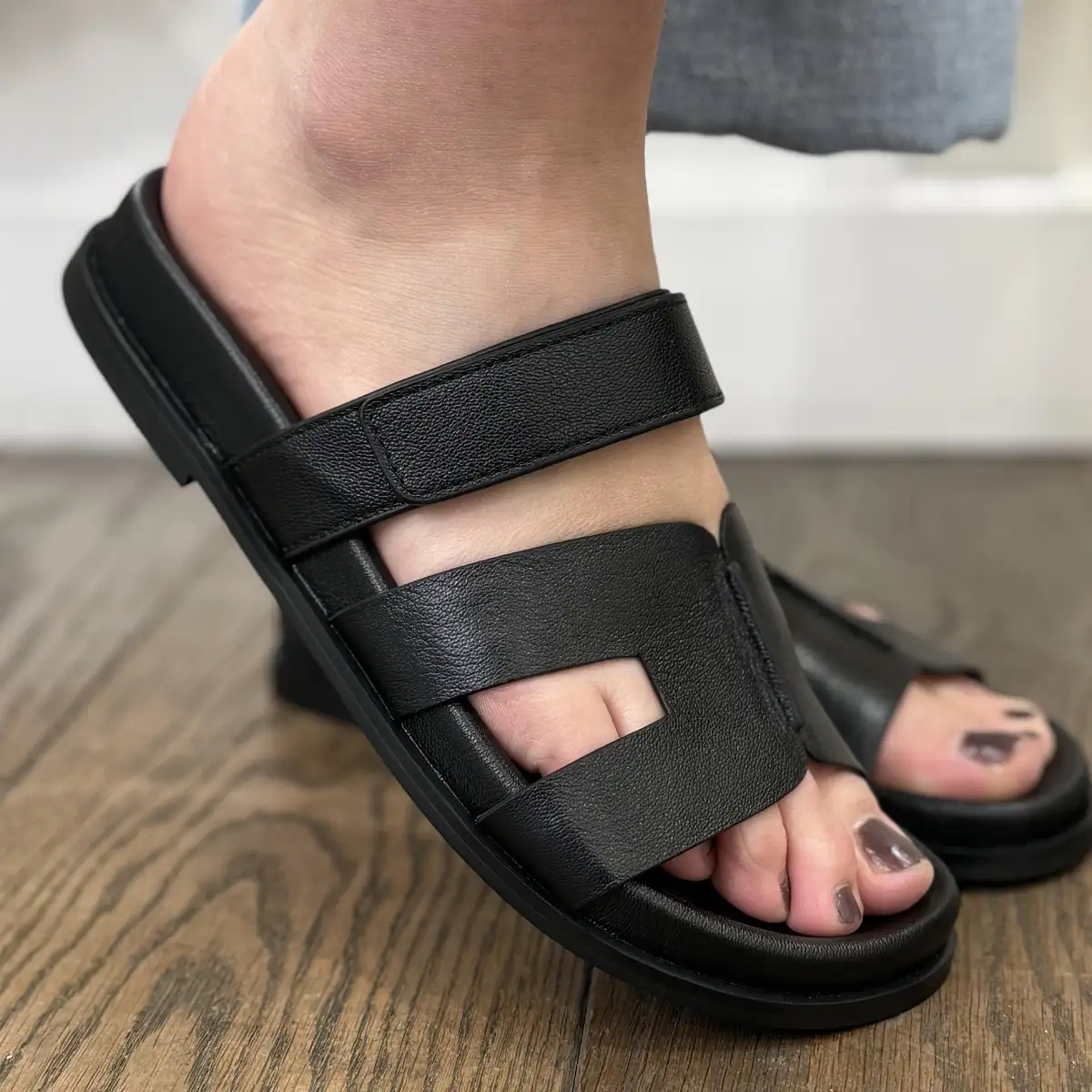 Bibi Lou -  Claquette MINDY noir